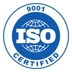 ISO 9001 certified