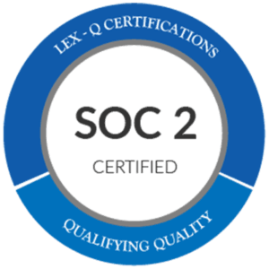 SOC 2 certified by LEX-Q Certifications